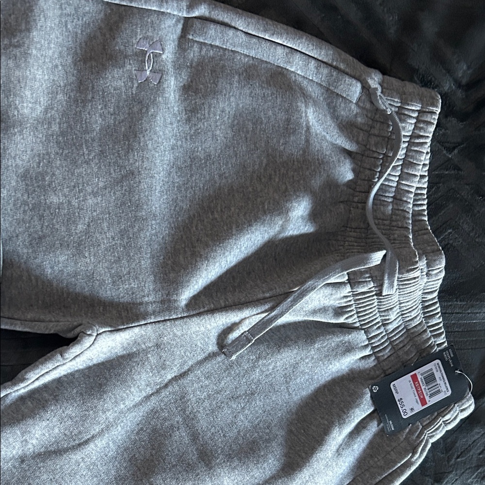 Under Armour Kids Light Gray Sweatpants